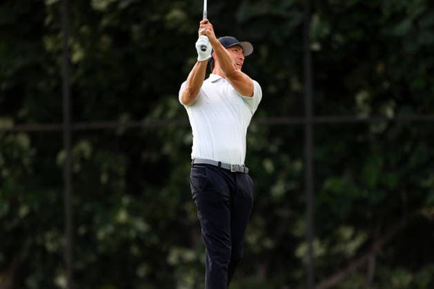January 14, 2026 - Actor Daniel Henney tees off the 7th tee during a Pro-Am prior to the 2026 Sony Open in Hawaii at Waialae Country Club in Honolulu, HI - CSM Honolulu USA - ZUMAc04_ 20260114_zma_c04_157 Copyright: xAndrewxLeex