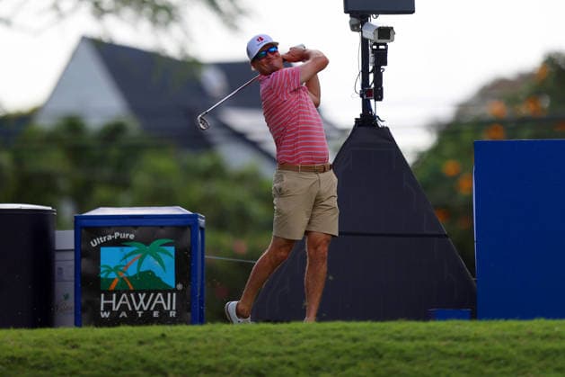 January 14, 2026 - Zach Johnson hits from the 7th tee during a Pro-Am prior to the 2026 Sony Open in Hawaii at Waialae Country Club in Honolulu, HI - CSM Honolulu USA - ZUMAc04_ 20260114_zma_c04_167 Copyright: xAndrewxLeex