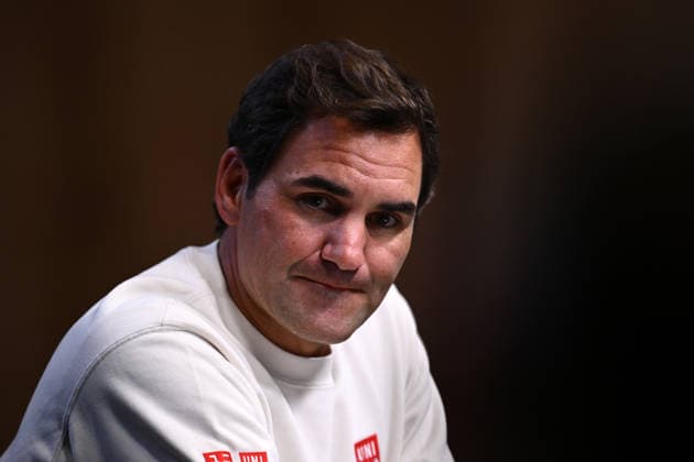 TENNIS AUSTRALIAN OPEN, Former Australian Open champion Roger Federer speaks to media ahead of the Australian Open tennis tournament at Melbourne Park in Melbourne, Thursday, January 15, 2026. ( NO ARCHIVING, EDITORIAL USE ONLY MELBOURNE VICTORIA AUSTRALIA  Copyright: xJOELxCARRETTx 20260115151523024096
