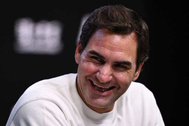 TENNIS AUSTRALIAN OPEN, Former Australian Open champion Roger Federer speaks to media ahead of the Australian Open tennis tournament at Melbourne Park in Melbourne, Thursday, January 15, 2026. ( NO ARCHIVING, EDITORIAL USE ONLY MELBOURNE VICTORIA AUSTRALIA  Copyright: xJOELxCARRETTx 20260115169368399399