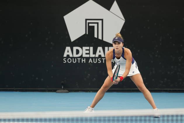 January 15, 2026, Adelaide, South Australia, Australia: JAQUELINE CRISTIAN of Romania in action during her quarter final match against K. Birrell of Australia, during the 2026 Adelaide International Tennis Tournament Adelaide Australia - ZUMAw216 20260115_zsp_w216_011 Copyright: xMarkxWilloughbyx
