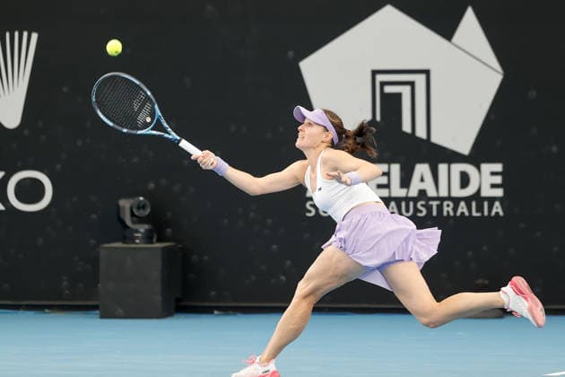January 15, 2026, Adelaide, South Australia, Australia: KIMBERLY BIRRELL of Australia in action during her quarter final win over J. Cristian of Romania 5:7, 6:1, 7:5, during the 2026 Adelaide International Tennis Tournament Adelaide Australia - ZUMAw216 20260115_zsp_w216_018 Copyright: xMarkxWilloughbyx