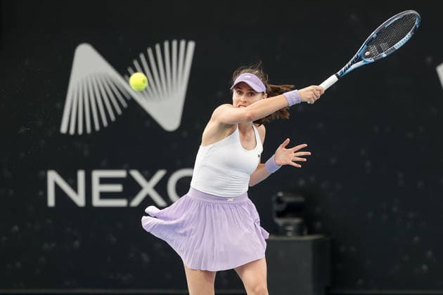 January 15, 2026, Adelaide, South Australia, Australia: KIMBERLY BIRRELL of Australia in action during her quarter final win over J. Cristian of Romania 5:7, 6:1, 7:5, during the 2026 Adelaide International Tennis Tournament Adelaide Australia - ZUMAw216 20260115_zsp_w216_021 Copyright: xMarkxWilloughbyx