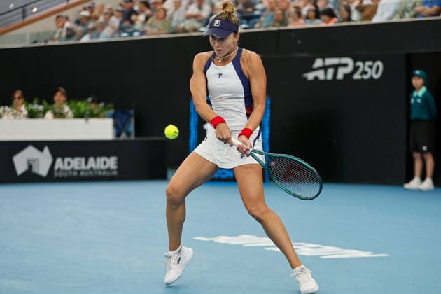 January 15, 2026, Adelaide, South Australia, Australia: JAQUELINE CRISTIAN of Romania in action during her quarter final match against K. Birrell of Australia, during the 2026 Adelaide International Tennis Tournament Adelaide Australia - ZUMAw216 20260115_zsp_w216_028 Copyright: xMarkxWilloughbyx