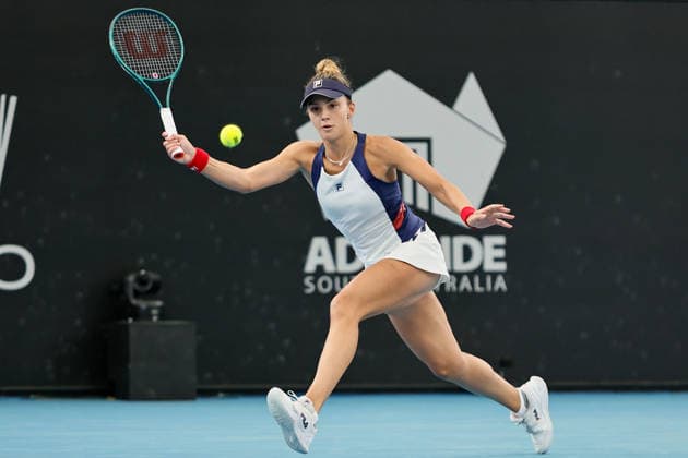January 15, 2026, Adelaide, South Australia, Australia: JAQUELINE CRISTIAN of Romania in action during her quarter final match against K. Birrell of Australia, during the 2026 Adelaide International Tennis Tournament Adelaide Australia - ZUMAw216 20260115_zsp_w216_037 Copyright: xMarkxWilloughbyx