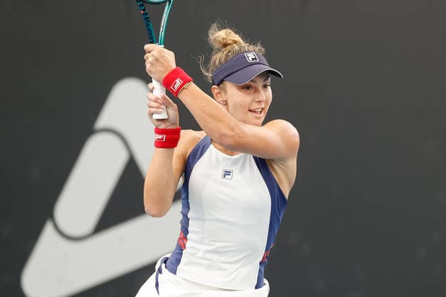 January 15, 2026, Adelaide, South Australia, Australia: JAQUELINE CRISTIAN of Romania in action during her quarter final match against K. Birrell of Australia, during the 2026 Adelaide International Tennis Tournament Adelaide Australia - ZUMAw216 20260115_zsp_w216_040 Copyright: xMarkxWilloughbyx