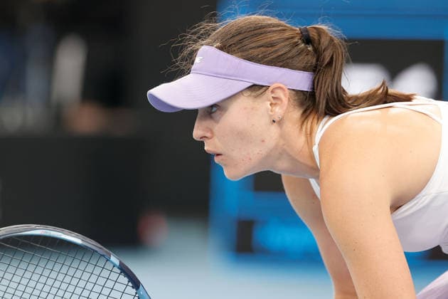January 15, 2026, Adelaide, South Australia, Australia: KIMBERLY BIRRELL of Australia in action during her quarter final win over J. Cristian of Romania 5:7, 6:1, 7:5, during the 2026 Adelaide International Tennis Tournament Adelaide Australia - ZUMAw216 20260115_zsp_w216_047 Copyright: xMarkxWilloughbyx
