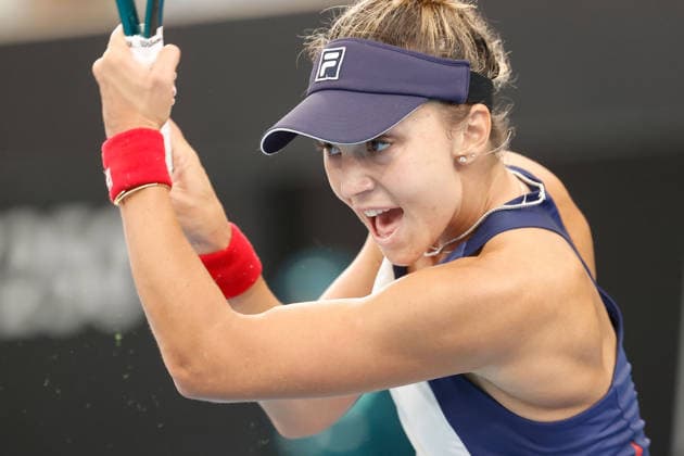 January 15, 2026, Adelaide, South Australia, Australia: JAQUELINE CRISTIAN of Romania in action during her quarter final match against K. Birrell of Australia, during the 2026 Adelaide International Tennis Tournament Adelaide Australia - ZUMAw216 20260115_zsp_w216_048 Copyright: xMarkxWilloughbyx