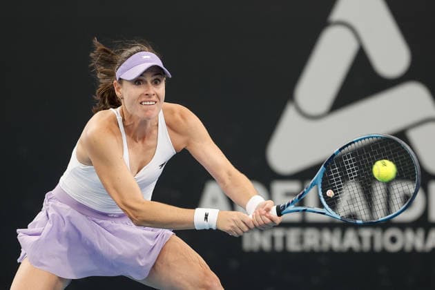 January 15, 2026, Adelaide, South Australia, Australia: KIMBERLY BIRRELL of Australia in action during her quarter final win over J. Cristian of Romania 5:7, 6:1, 7:5, during the 2026 Adelaide International Tennis Tournament Adelaide Australia - ZUMAw216 20260115_zsp_w216_057 Copyright: xMarkxWilloughbyx
