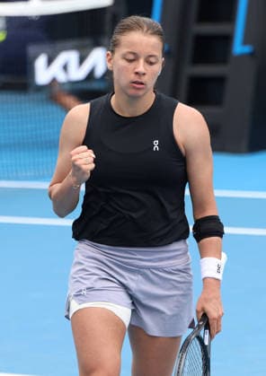 January 15, 2026, Melbourne, Victoria, Australia: MAJA CHWALINSKA of Poland during the match of Australian Open qualification, Melbourne, Australia. Melbourne Australia - ZUMAc278 20260115_zsp_c278_001 Copyright: xMarcinxCholewinskix