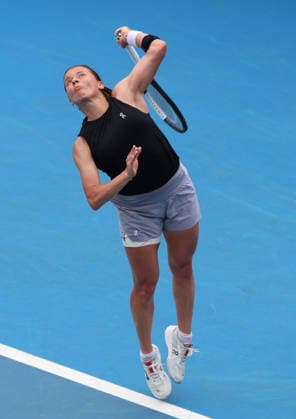 January 15, 2026, Melbourne, Victoria, Australia: MAJA CHWALINSKA of Poland during the match of Australian Open qualification, Melbourne, Australia. Melbourne Australia - ZUMAc278 20260115_zsp_c278_010 Copyright: xMarcinxCholewinskix