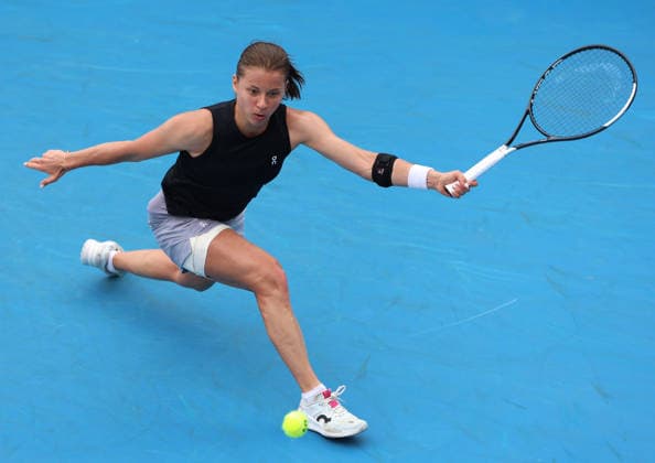 January 15, 2026, Melbourne, Victoria, Australia: MAJA CHWALINSKA of Poland during the match of Australian Open qualification, Melbourne, Australia. Melbourne Australia - ZUMAc278 20260115_zsp_c278_013 Copyright: xMarcinxCholewinskix