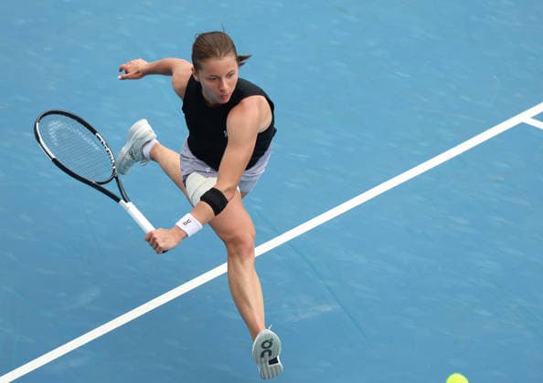 January 15, 2026, Melbourne, Victoria, Australia: MAJA CHWALINSKA of Poland during the match of Australian Open qualification, Melbourne, Australia. Melbourne Australia - ZUMAc278 20260115_zsp_c278_015 Copyright: xMarcinxCholewinskix
