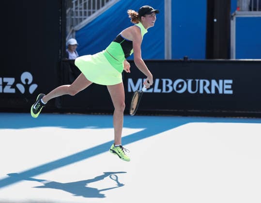 Lilli Tagger AUT ,Australian Open 2026 Qualifier Melbourne Park, Melbourne, Victoria, Australia Copyright: xJuergenxHasenkopfx