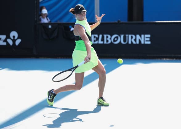 Lilli Tagger AUT , Australian Open 2026 Qualifier, Melbourne Park Melbourne, Victoria, Australia Copyright: xJuergenxHasenkopfx