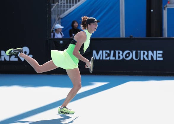 Lilli Tagger AUT ,Australian Open 2026 Qualifier Melbourne Park, Melbourne, Victoria, Australia Copyright: xJuergenxHasenkopfx