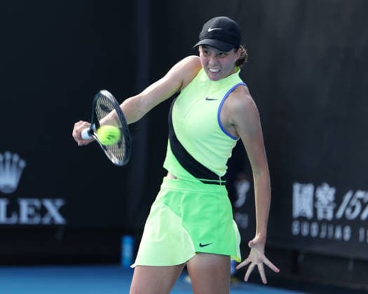 Lilli Tagger AUT ,Australian Open 2026 Qualifier Melbourne Park, Melbourne, Victoria, Australia Copyright: xJuergenxHasenkopfx