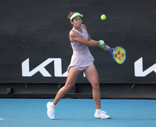 Lanlana Tararudee THA , Australian Open 2026 Qualifier Melbourne Park, Melbourne, Victoria, Australia Copyright: xJuergenxHasenkopfx