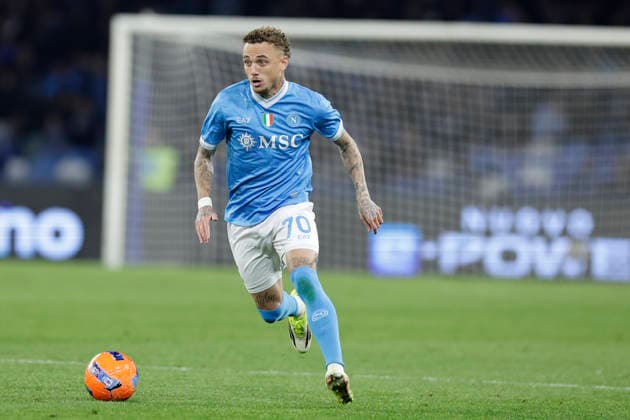 SSC Napoli vs Parma Napoli s Dutch midfielder Noa Lang controls the ball during the Serie A football match between SSC Napoli and Parma at the Diego Armando Maradona Stadium in Naples, jennuary 14, 2026. _BPH1413 Copyright: xAntonioxBalascox