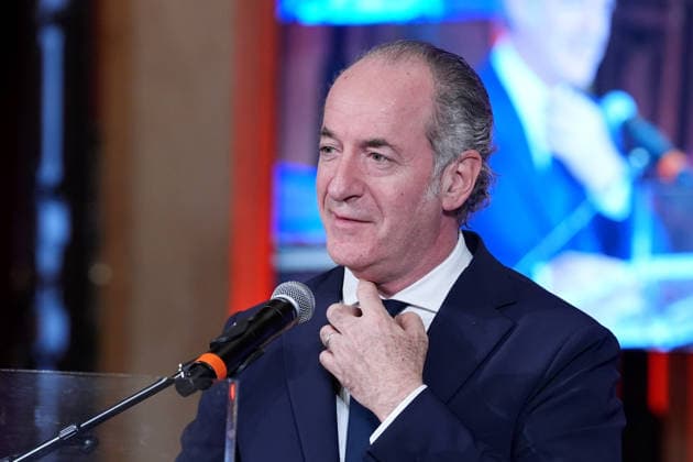 Luca Zaia during the presentation event of the Milano-Cortina 2026 Paralympic Ceremonies at Palazzo Baldi in Venice , north Italy - Thursday , January 15 , 2026. -  Copyright: xSpada LaPressex
