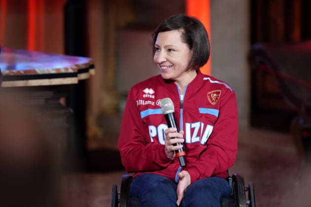 Orietta Berto during the presentation event of the Milano-Cortina 2026 Paralympic Ceremonies at Palazzo Baldi in Venice , north Italy - Thursday , January 15 , 2026. -  Copyright: xSpada LaPressex