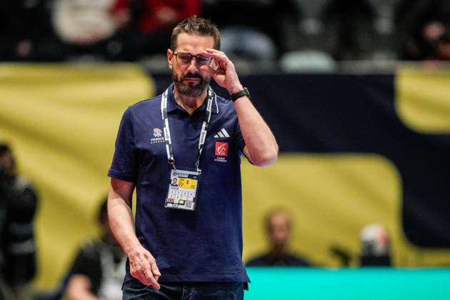 European Handball Championship, France Czech Republic Baerum 20260115 France s Coach Gillaume Gille during the European Championship handball match between France and the Czech Republic in Unity arena Photo Stian Lysberg Solum NTB Baerum Norway EDITORIAL USE ONLY RESTRICTED USE FOR BETTING COMPANIES  Copyright: xStianxLysbergxSolumx xNTBx