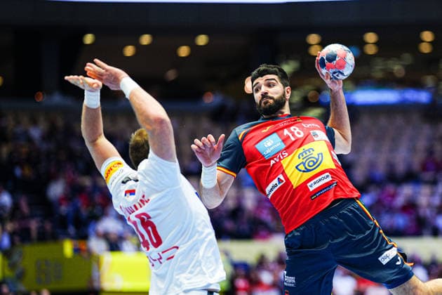 Handball, European Championship, Spain - Serbia