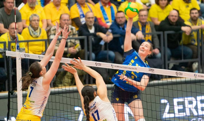 Volleyball, Women, CL, SSC Palmberg Schwerin - VC Maritza Plovdiv