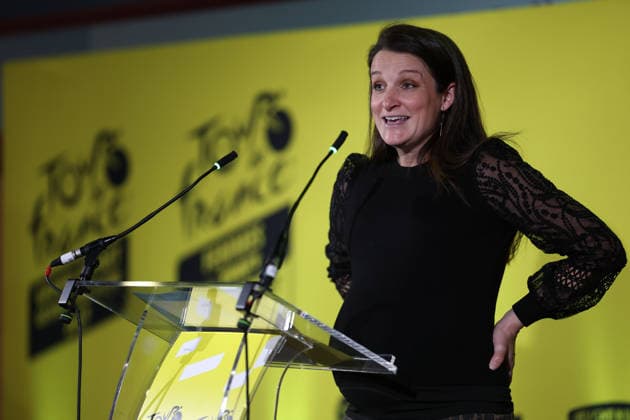 Tour de France 2027 Grand Depart Route Reveal Picture by Alex Whitehead SWpix.com - 15 01 2026 - Cycling - Tour de France 2027 Grand Depart Route Reveal - Depart press conference, PK, Pressekonferenz - Tour de France and Tour de France Femmes Avec Zwift Announcement - Leeds City Museum - Millennium Square - Lizzie Deignan Copyright: x xSWpix.comx(t axPhotographyxHubxLtd)xAlexxWhitehead SWpix.comx SWP-3163-0254