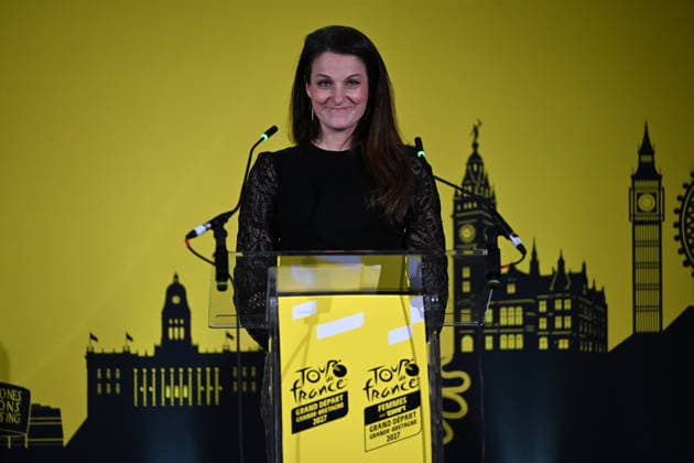 Tour de France 2027 Grand Depart Route Reveal Picture by Simon Wilkinson SWpix.com - 15 01 2026 - Cycling - Tour de France 2027 Grand Depart Route Reveal - - press conference, PK, Pressekonferenz - Tour de France and Tour de France Femmes Avec Zwift Announcement - Leeds City Museum - Leeds Civic Hall - Millennium Square - Lizzie Deignan Copyright: x xSWpix.comx(t axPhotographyxHubxLtd)xSimonxWilkinson SWpix.comx SWP-3163-0298