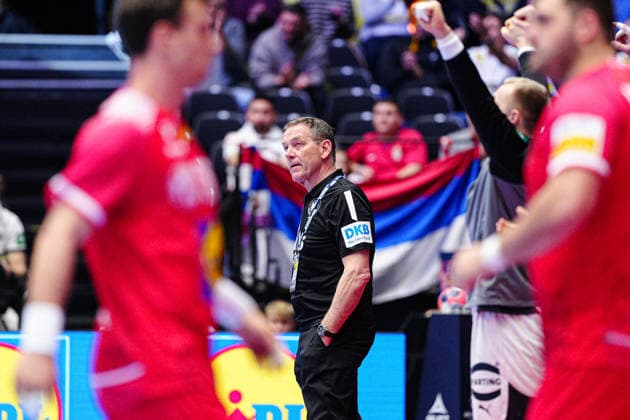 Alfred Gislason Germany, Coach DEN, Germany vs. Austria, Handball, EHF European Championship 2026, Group A, Matchday 1, 15 01 2026 DEN, Germany vs. Austria, Handball, EHF European Championship 2026, Group A, Matchday 1, 15 01 2026 Herning Copyright: xEibner-Pressefoto MarcelxvonxFehrnx EP_MFN