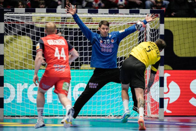 European Handball Championship, Norway Ukraine Baerum 20260115 The European Championship match in handball between Norway and Ukraine in Unity arena Photo Stian Lysberg Solum NTB Baerum Norway EDITORIAL USE ONLY RESTRICTED USE FOR BETTING COMPANIES  Copyright: xStianxLysbergxSolumx xNTBx