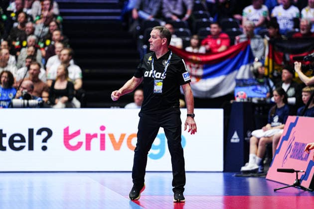 Alfred Gislason Germany, Coach DEN, Germany vs. Austria, Handball, EHF European Championship 2026, Group A, Matchday 1, 15 01 2026 DEN, Germany vs. Austria, Handball, EHF European Championship 2026, Group A, Matchday 1, 15 01 2026 Herning Copyright: xEibner-Pressefoto MarcelxvonxFehrnx EP_MFN