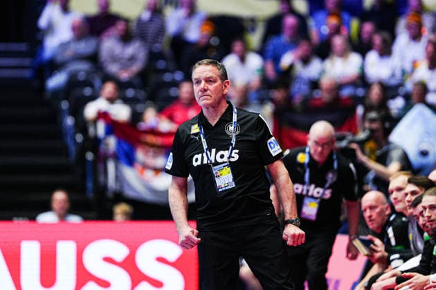 Alfred Gislason Germany, Coach DEN, Germany vs. Austria, Handball, EHF European Championship 2026, Group A, Matchday 1, 15 01 2026 DEN, Germany vs. Austria, Handball, EHF European Championship 2026, Group A, Matchday 1, 15 01 2026 Herning Copyright: xEibner-Pressefoto MarcelxvonxFehrnx EP_MFN