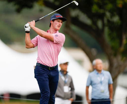 January 15, 2026, Honolulu, Hawaii, USA: DAVID FORD tees off from the 11th tee box during Round 1 of the 2026 Sony Open in Honolulu, Hawaii on January 15, 2026. Honolulu USA - ZUMAm310 20260115_zsp_m310_003 Copyright: xElliotxMilesx
