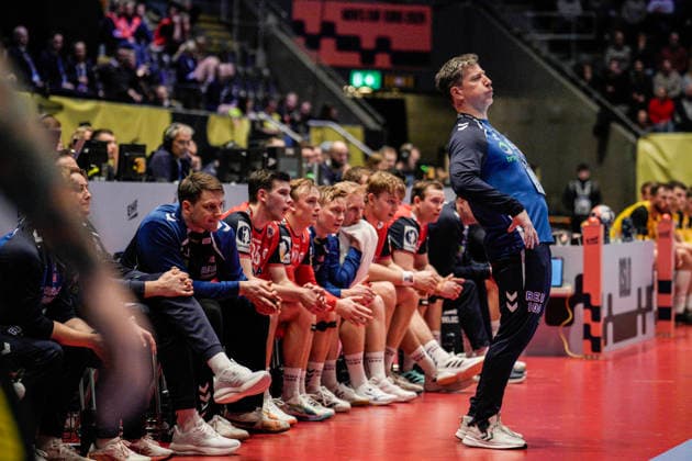 European Handball Championship, Norway Ukraine Baerum 20260115 Norway s coach Jonas Wille during the European Championship handball match between Norway and Ukraine in Unity arena Photo Stian Lysberg Solum NTB Baerum Norway EDITORIAL USE ONLY RESTRICTED USE FOR BETTING COMPANIES  Copyright: xStianxLysbergxSolumx xNTBx