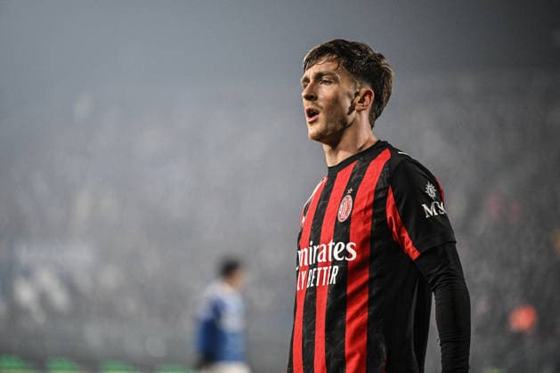 CALCIO - Serie A - Como 1907 vs AC Milan Alexis Saelemaekers of AC Milan lookon during the Italian Serie A football match between Calcio Como and AC Milan on January 15th, 2026 at the Giuseppe Senigallia stadium in Como, Italy Como Italy  Copyright: xIPAxSport ABACAx