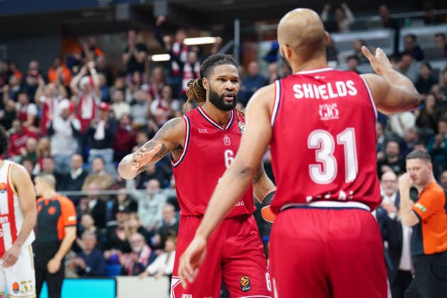 EA7 Emporio Armani Milano vs. Red Star Belgrade Meridianbet, pictured is Devin Booker (EA7 Emporio Armani Milano)  Copyright: xSimonexLucarellix xipa-agency.netx xSimonexLucarellix IPA_Agency_IPA70110136