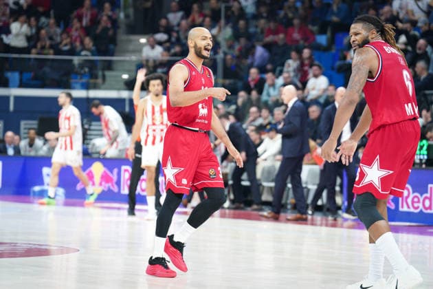 EA7 Emporio Armani Milano vs. Red Star Meridianbet Belgrade, pictured is Shavon Shields (EA7 Emporio Armani Milano)  Copyright: xSimonexLucarellix xipa-agency.netx xSimonexLucarellix IPA_Agency_IPA70110910