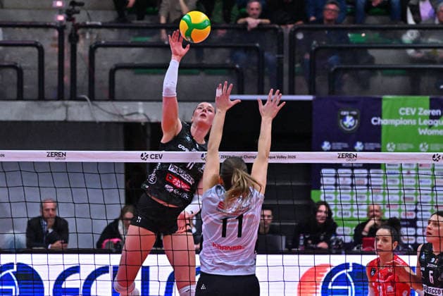 VOLLEY - Champions League Women - A. Carraro Prosecco DOC Conegliano vs Dresdner SC Isabelle Haak ( A. CARRARO PROSECCO DOC CONEGLIANO ) Treviso Italy  Copyright: xIPAxSport ABACAx