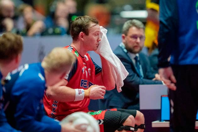 European Handball Championship, Norway Ukraine Fornebu 20260115 Norway s Sander Sagosen during the European Handball Championship between Norway and Ukraine in Unity Arena Photo Stian Lysberg Solum NTB Fornebu Norway EDITORIAL USE ONLY RESTRICTED USE FOR BETTING COMPANIES  Copyright: xStianxLysbergxSolumx xNTBx