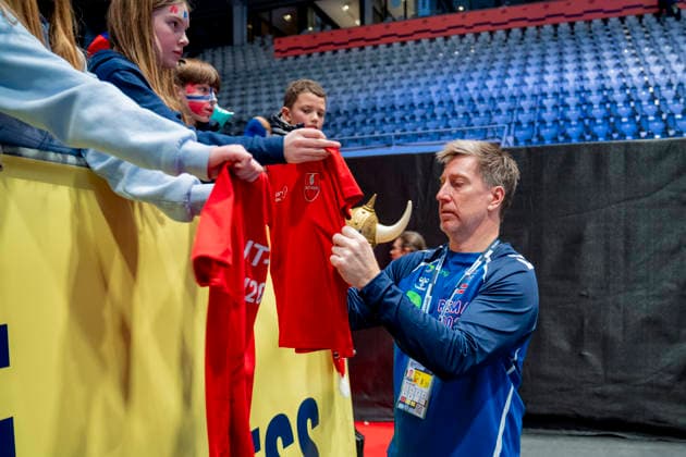 European Handball Championship, Norway Ukraine Fornebu 20260115 National team manager Jonas Wille after the European Handball Championship between Norway and Ukraine in Unity arena Photo Stian Lysberg Solum NTB Fornebu Norway EDITORIAL USE ONLY RESTRICTED USE FOR BETTING COMPANIES  Copyright: xStianxLysbergxSolumx xNTBx