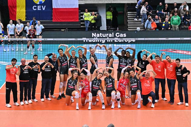VOLLEY - Champions League Women - A. Carraro Prosecco DOC Conegliano vs Dresdner SC A. Carraro Prosecco Doc Conegliano team Treviso Italy  Copyright: xIPAxSport ABACAx