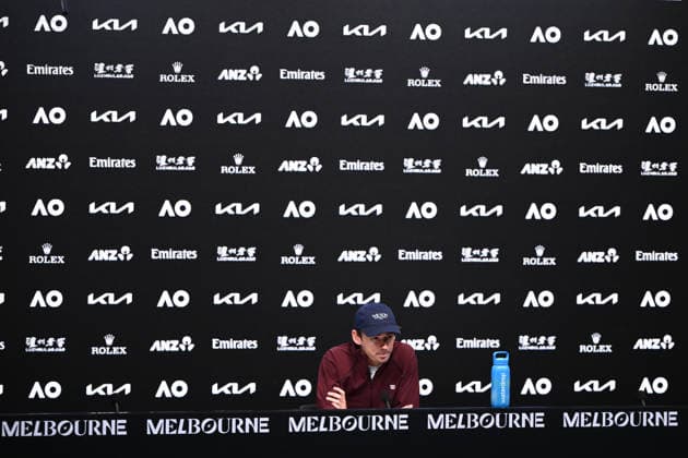 TENNIS AUSTRALIAN OPEN, Alex de Minaur of Australia during a press conference, PK, Pressekonferenz ahead of the Australian Open tennis tournament at Melbourne Park in Melbourne, Friday, January 16, 2026. ( NO ARCHIVING, EDITORIAL USE ONLY MELBOURNE VICTORIA AUSTRALIA  Copyright: xJOELxCARRETTx 20260116155126829087