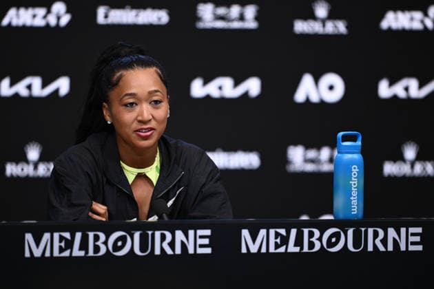 TENNIS AUSTRALIAN OPEN, Naomi Osaka of Japan during a press conference, PK, Pressekonferenz ahead of the Australian Open tennis tournament at Melbourne Park in Melbourne, Friday, January 16, 2026. ( NO ARCHIVING, EDITORIAL USE ONLY MELBOURNE VICTORIA AUSTRALIA  Copyright: xJOELxCARRETTx 20260116158622247353