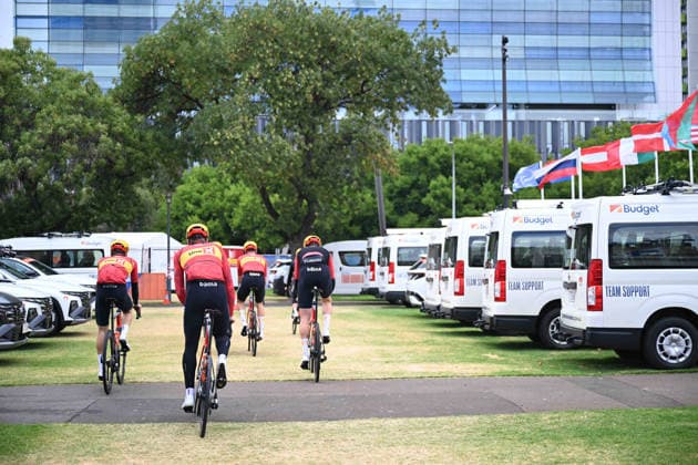 16-01-2026 Vigilia Tour Down Under 2026; 2026, Uno X - Mobility; Adelaide; 