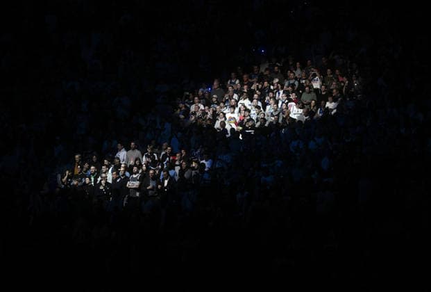 NBA, Basketball Herren, USA Berlin 2026: Orlando Magic v Memphis Grizzlies BERLIN, GERMANY – JANUARY 15: Fans during the NBA Berlin 2026 game between the Orlando Magic and the Memphis Grizzlies at Uber Arena in Berlin, Germany on January 15, 2026. Halil Sagirkaya Anadolu Berlin Germany. Editorial use only. Please get in touch for any other usage.  Copyright: x2026xAnadoluxHalilxSagirkayax