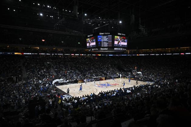 NBA, Basketball Herren, USA Berlin 2026: Orlando Magic v Memphis Grizzlies BERLIN, GERMANY – JANUARY 15: A view of the Uber Arena during the NBA Berlin 2026 game between the Orlando Magic and the Memphis Grizzlies in Berlin, Germany on January 15, 2026. Halil Sagirkaya Anadolu Berlin Germany. Editorial use only. Please get in touch for any other usage.  Copyright: x2026xAnadoluxHalilxSagirkayax