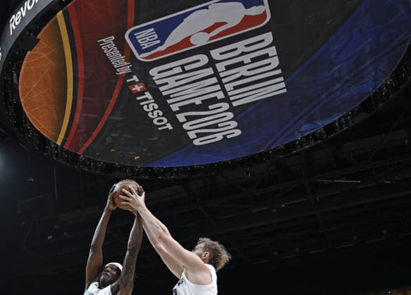 NBA, Basketball Herren, USA Berlin 2026: Orlando Magic v Memphis Grizzlies BERLIN, GERMANY – JANUARY 15: Players compete during the NBA Berlin 2026 game between the Orlando Magic and the Memphis Grizzlies at Uber Arena in Berlin, Germany on January 15, 2026. Halil Sagirkaya Anadolu Berlin Germany. Editorial use only. Please get in touch for any other usage.  Copyright: x2026xAnadoluxHalilxSagirkayax