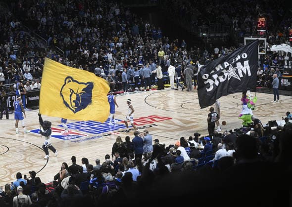 NBA, Basketball Herren, USA Berlin 2026: Orlando Magic v Memphis Grizzlies BERLIN, GERMANY – JANUARY 15: Players compete during the NBA Berlin 2026 game between the Orlando Magic and the Memphis Grizzlies at Uber Arena in Berlin, Germany on January 15, 2026. Halil Sagirkaya Anadolu Berlin Germany. Editorial use only. Please get in touch for any other usage.  Copyright: x2026xAnadoluxHalilxSagirkayax